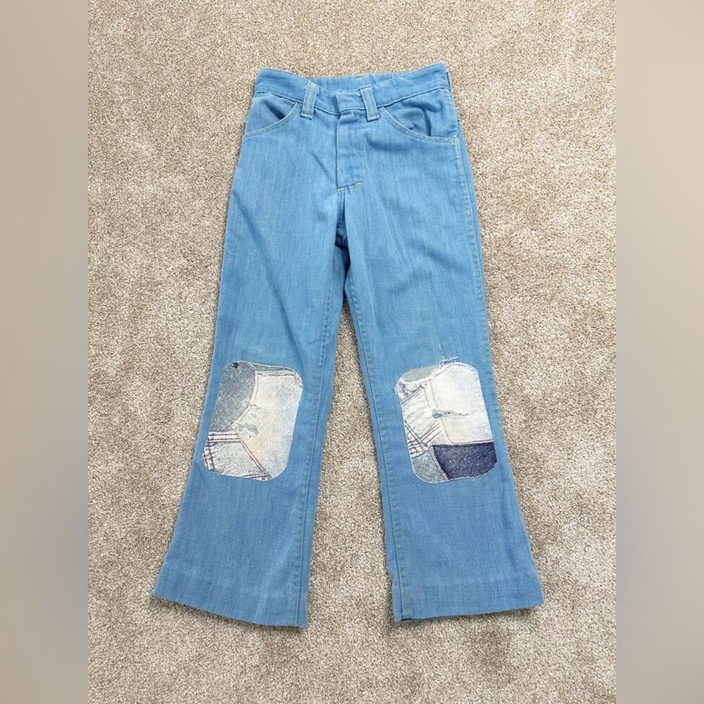 Vintage 1970s Twister Patchwork Jeans Size 0/24